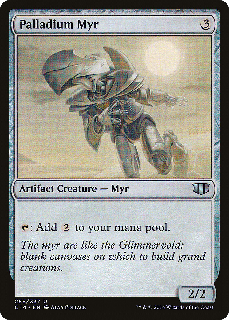 Palladium Myr (C14-258) [Commander 2014] MTG Single Wizards of the Coast