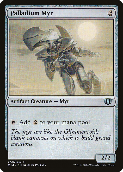 Palladium Myr (C14-258) [Commander 2014] MTG Single Wizards of the Coast