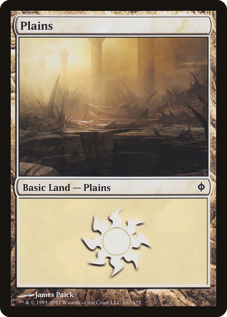 Plains (NPH-167) [New Phyrexia] MTG Single Wizards of the Coast