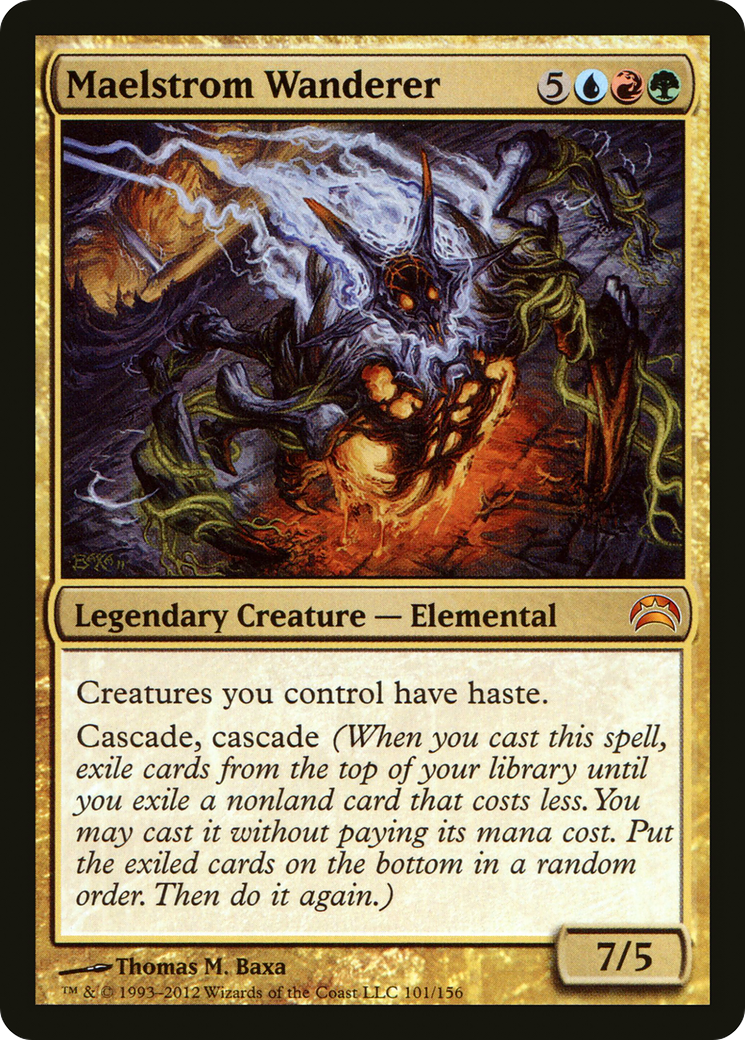 Maelstrom Wanderer (PC2-101) [Misc] Planechase 2012 Foil MTG Single Wizards of the Coast