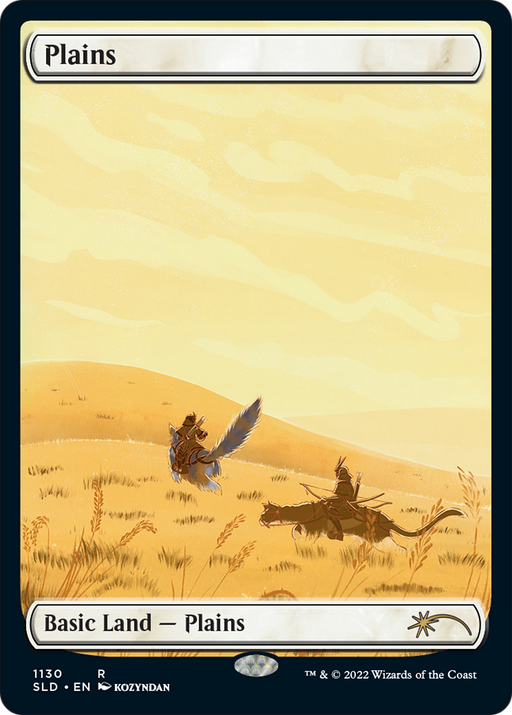Plains (1130) (SLD-1130) [Secret Lair] Drop MTG Single Wizards of the Coast