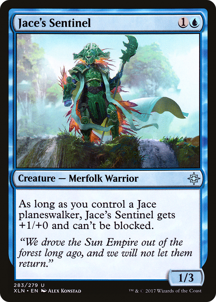 Jace's Sentinel (XLN-283) [Ixalan] MTG Single Wizards of the Coast