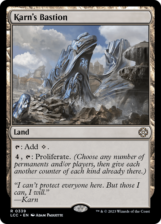 Karn's Bastion (LCC-339) [The Lost Caverns of Ixalan Commander] MTG Single Wizards of the Coast
