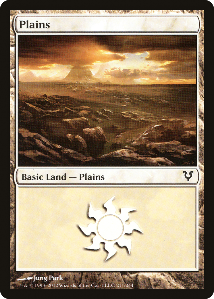 Plains (231) (AVR-231) [Avacyn Restored] MTG Single Wizards of the Coast