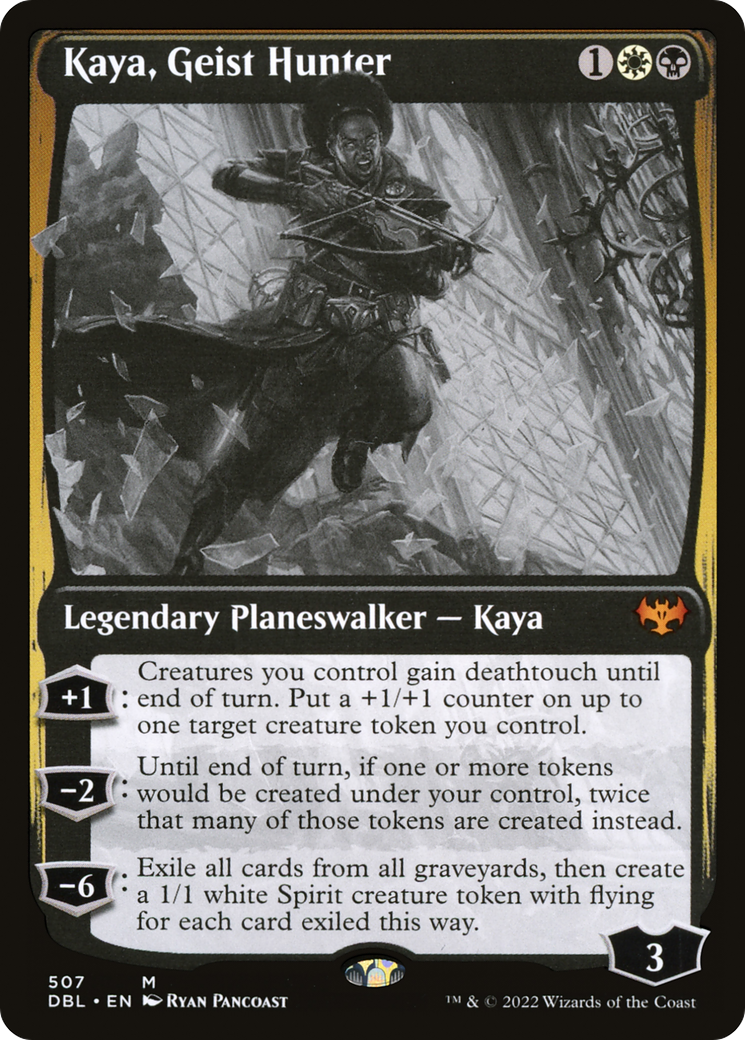 Kaya, Geist Hunter (DBL-507) [Innistrad: Double Feature] Foil MTG Single Wizards of the Coast