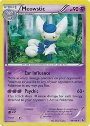 Meowstic - 43/106 (XY Flashfire) () Holofoil [Misc: Deck Exclusives] Pokemon Single Pokémon