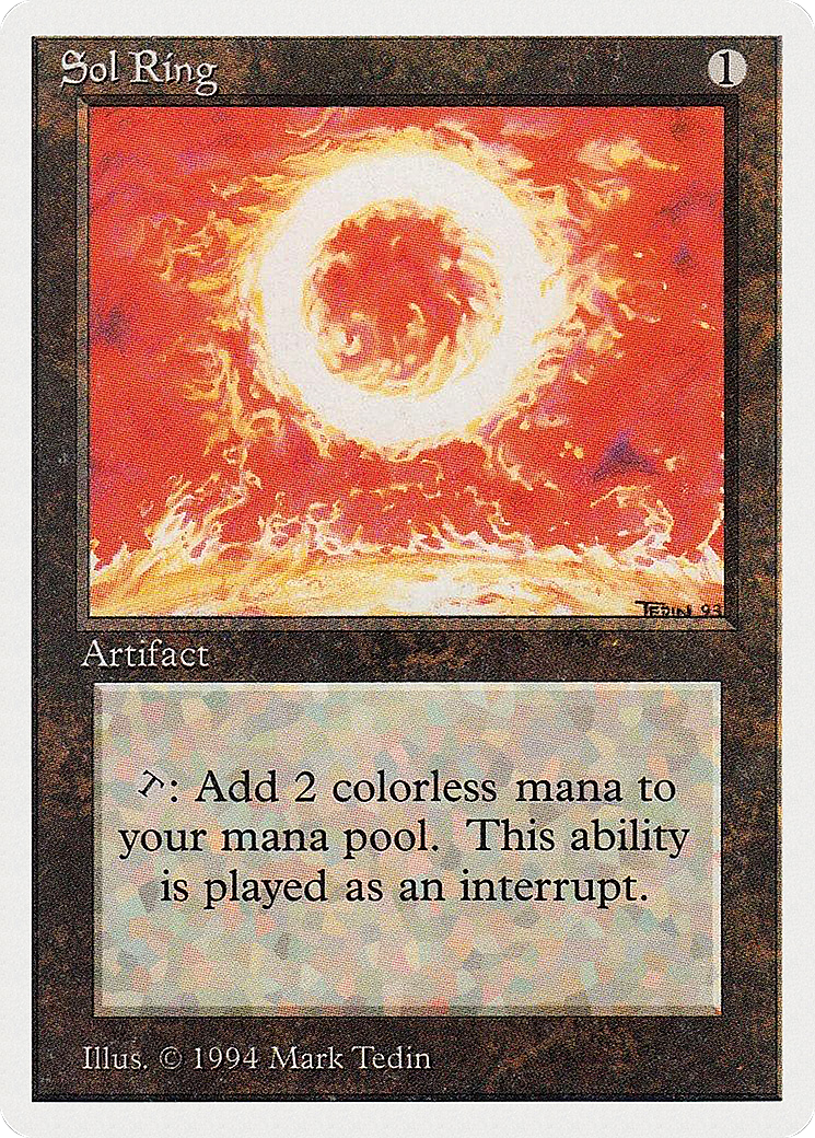 Sol Ring (SUM-274) [Misc] Summer Magic / Edgar MTG Single Wizards of the Coast