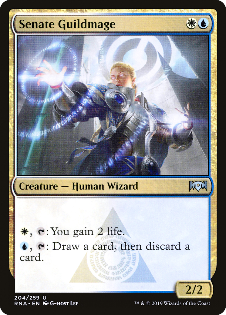 Senate Guildmage (RNA-204) [Ravnica Allegiance] MTG Single Wizards of the Coast