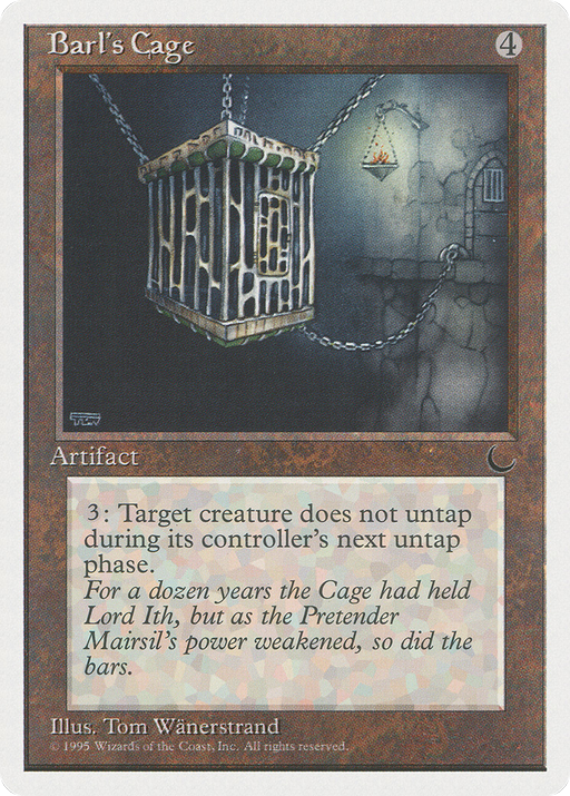 Barl's Cage (CHR-094) [Chronicles] MTG Single Wizards of the Coast