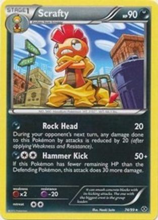 Scrafty 74/99(Next Destinies) () [Misc: Deck Exclusives] Pokemon Single Pokémon