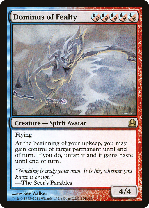 Dominus of Fealty (CMD-194) [Commander 2011] MTG Single Wizards of the Coast