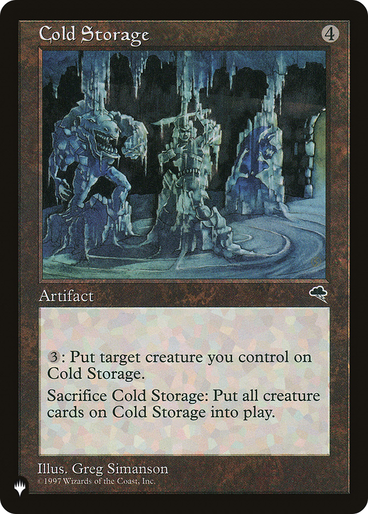 Cold Storage (LIST-) [Mystery Booster] The List MTG Single Wizards of the Coast