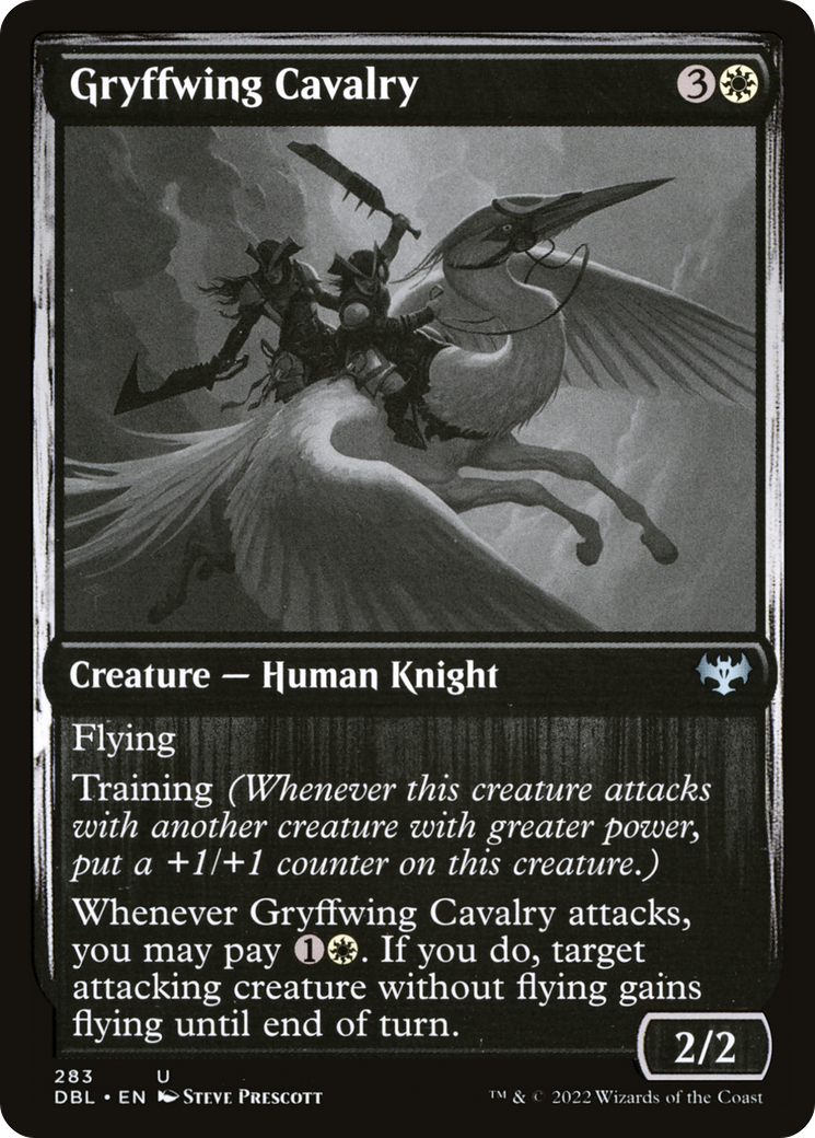 Gryffwing Cavalry (DBL-283) [Innistrad: Double Feature] MTG Single Wizards of the Coast