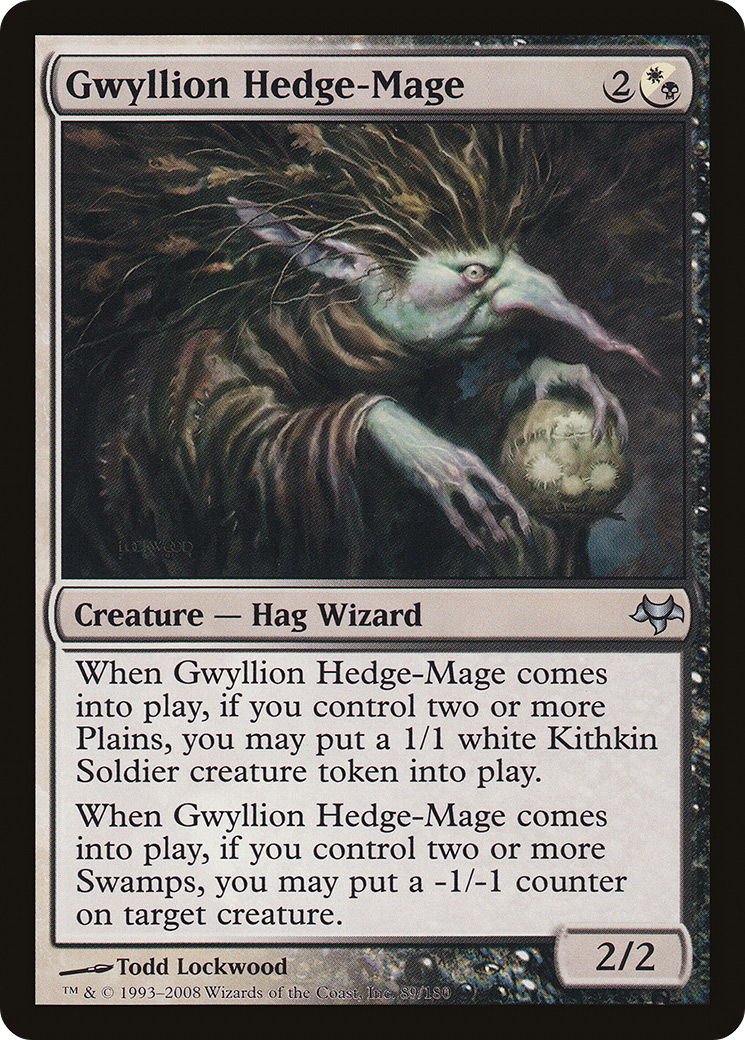 Gwyllion Hedge-Mage (EVE-089) [Eventide] MTG Single Wizards of the Coast