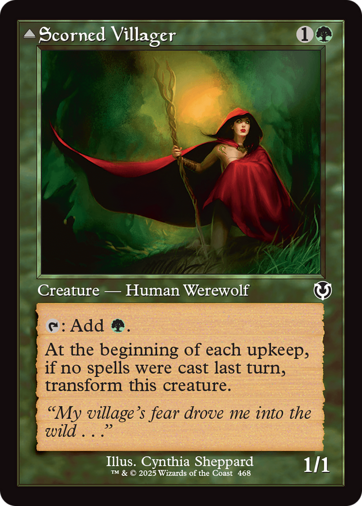Scorned Villager (INR-468) [Innistrad Remastered] MTG Single Wizards of the Coast