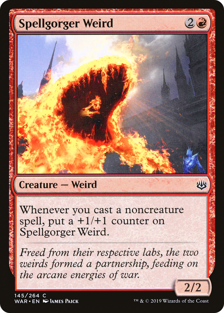 Spellgorger Weird (WAR-145) [War of the Spark] MTG Single Wizards of the Coast