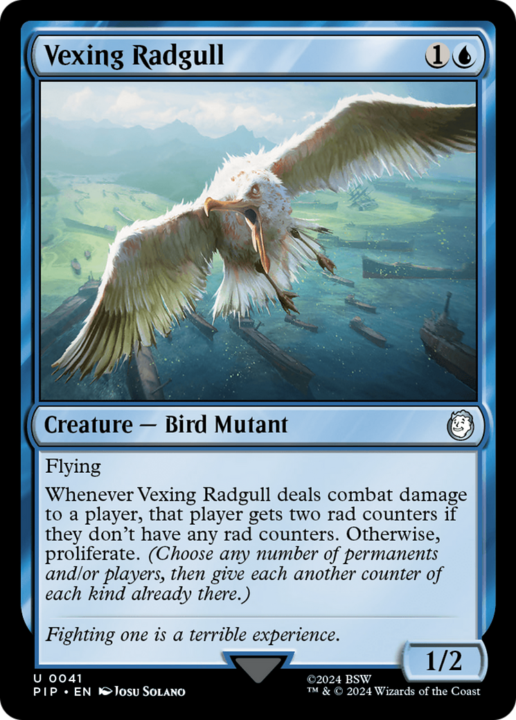 Vexing Radgull (PIP-041) [Fallout] MTG Single Wizards of the Coast