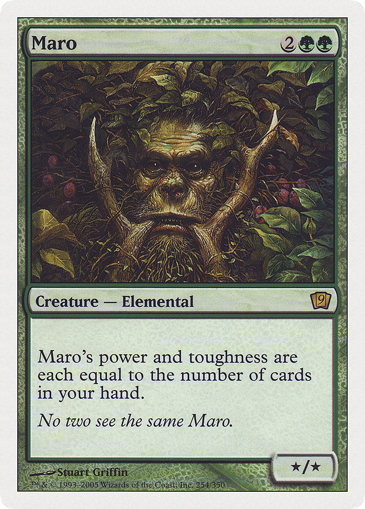 Maro (9ED-254) [9th Edition] Foil MTG Single Wizards of the Coast