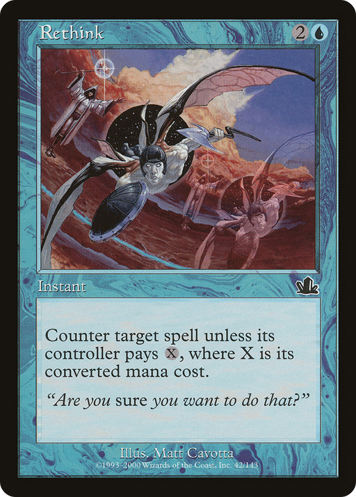 Rethink (PCY-042) [Prophecy] MTG Single Wizards of the Coast