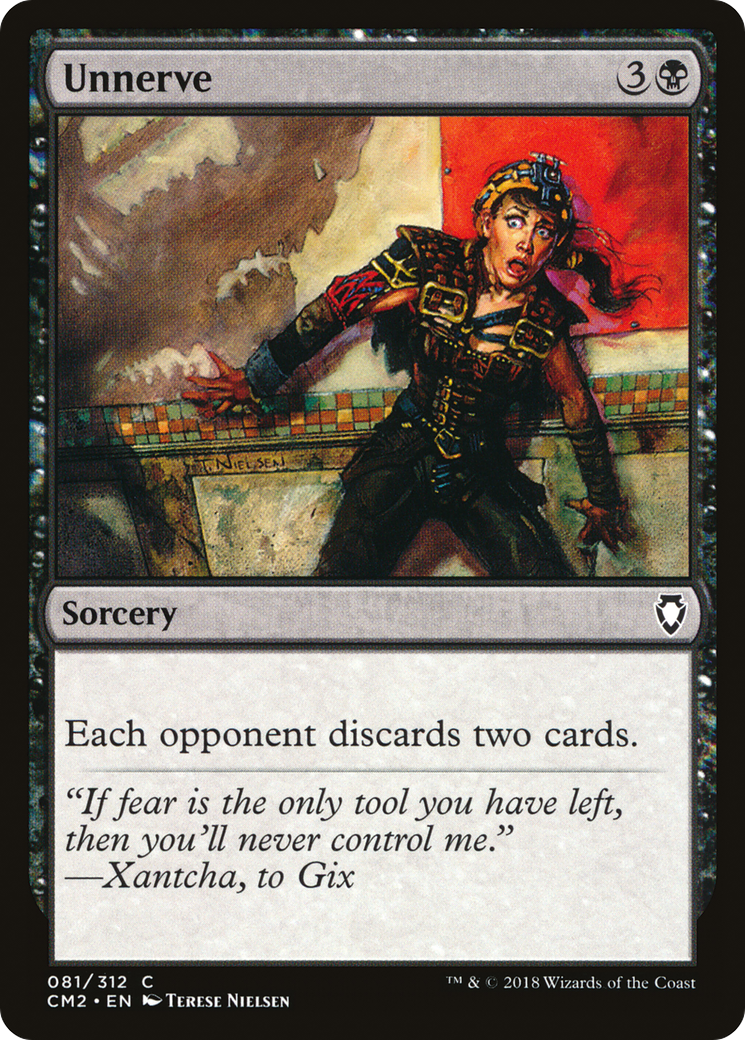 Unnerve (CM2-081) [Commander Anthology Volume II] MTG Single Wizards of the Coast
