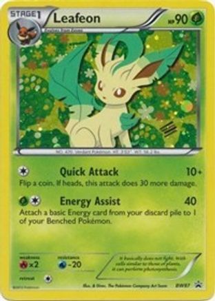 Leafeon - BW87 (BW87/101) Holofoil [Promos: BW Promos] Pokemon Single Pokémon