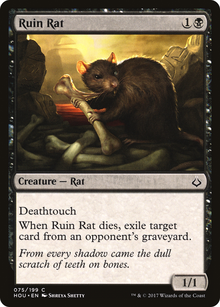 Ruin Rat (HOU-075) [Hour of Devastation] MTG Single Wizards of the Coast