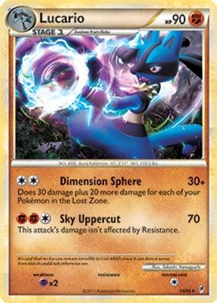 Lucario - 14/95 (Call of Legends) () [Misc: Deck Exclusives] Pokemon Single Pokémon