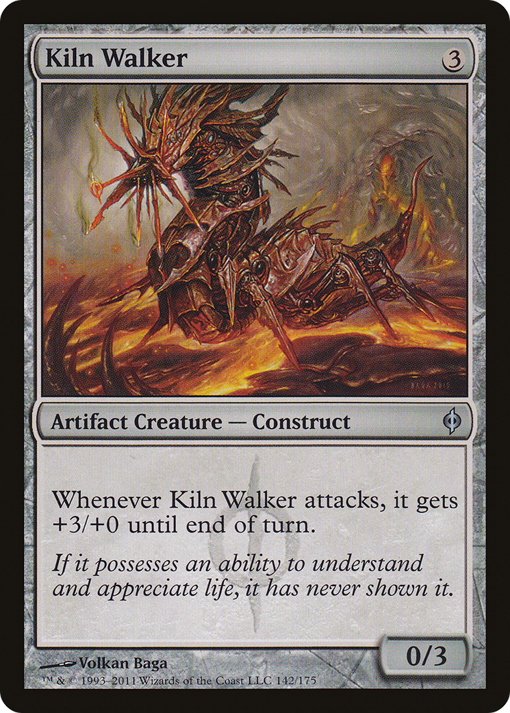 Kiln Walker (NPH-142) [New Phyrexia] Foil MTG Single Wizards of the Coast