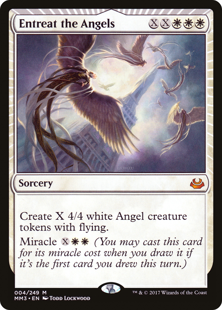 Entreat the Angels (MM3-004) [Modern Masters 2017] MTG Single Wizards of the Coast