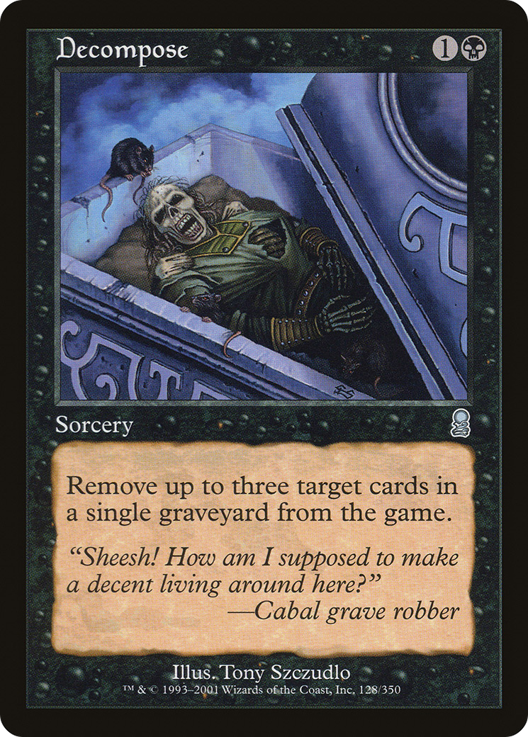 Decompose (ODY-128) [Odyssey] MTG Single Wizards of the Coast