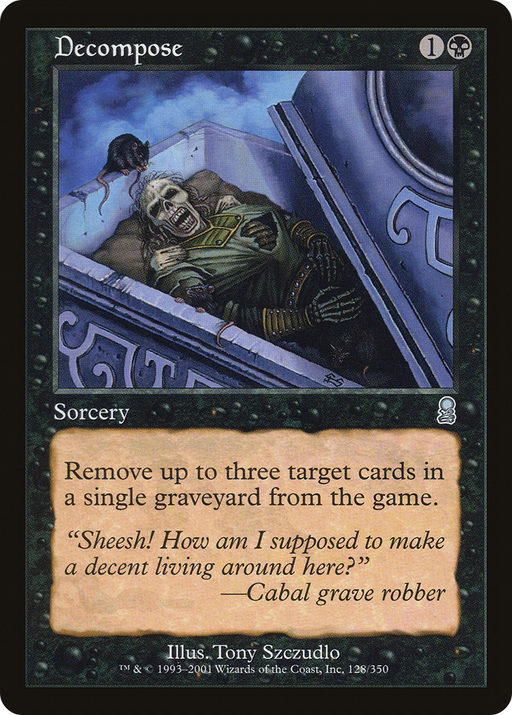 Decompose (ODY-128) [Odyssey] MTG Single Wizards of the Coast