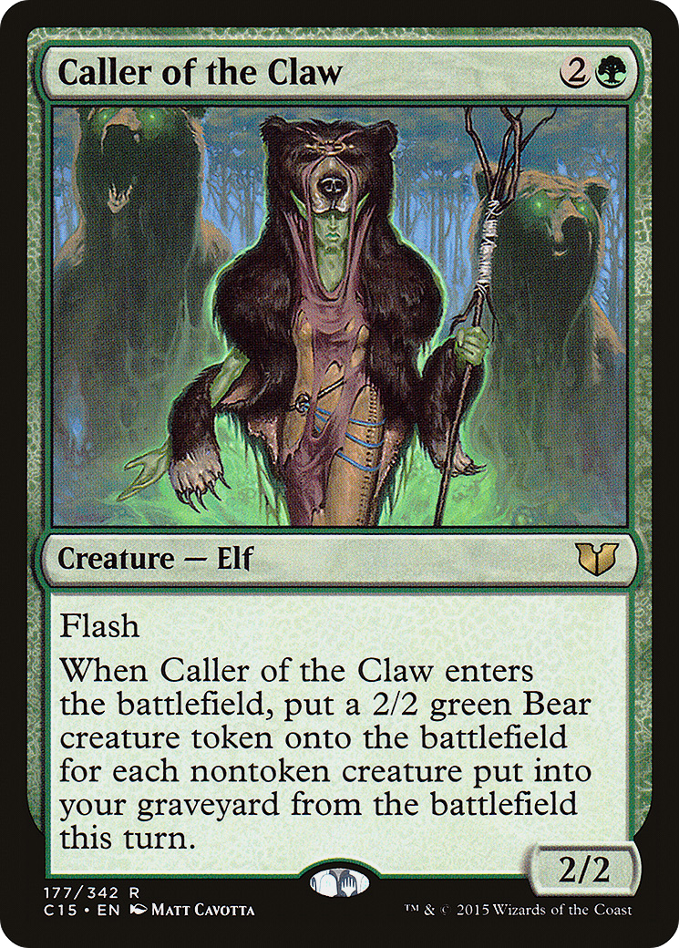 Caller of the Claw (C15-177) [Commander 2015] MTG Single Wizards of the Coast