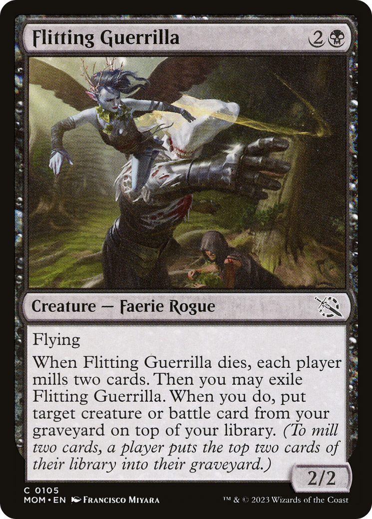 Flitting Guerrilla (MOM-105) [March of the Machine] MTG Single Wizards of the Coast