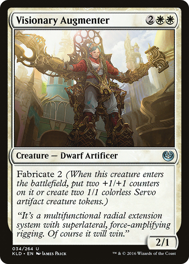 Visionary Augmenter (KLD-034) [Kaladesh] MTG Single Wizards of the Coast