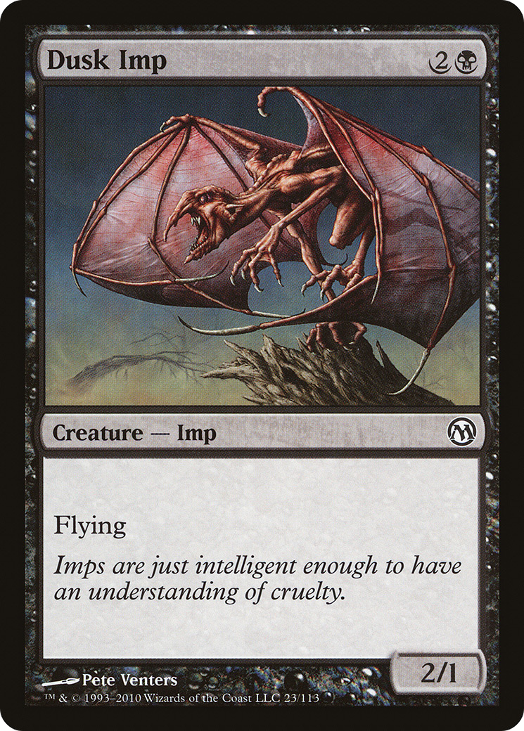 Dusk Imp (DPA-023) [Misc] Duels of the Planeswalkers MTG Single Wizards of the Coast