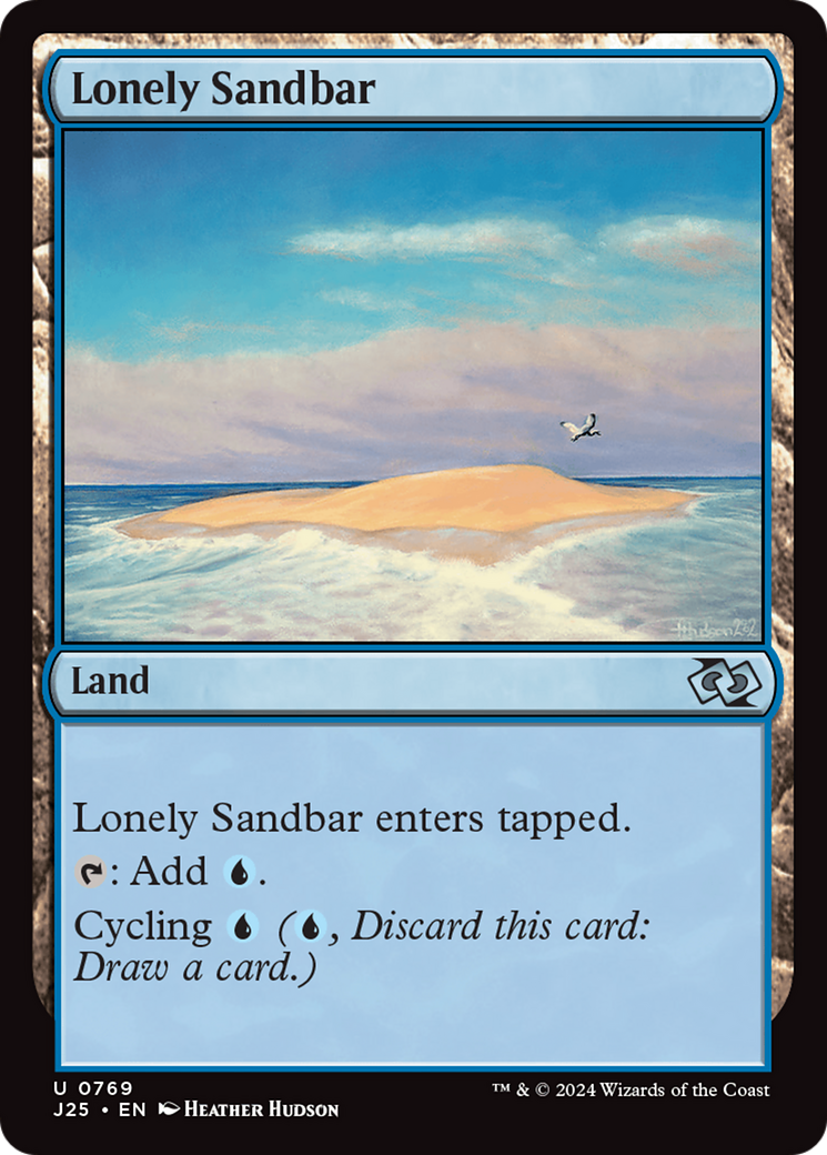 Lonely Sandbar (J25-769) [Foundations Jumpstart] MTG Single Wizards of the Coast