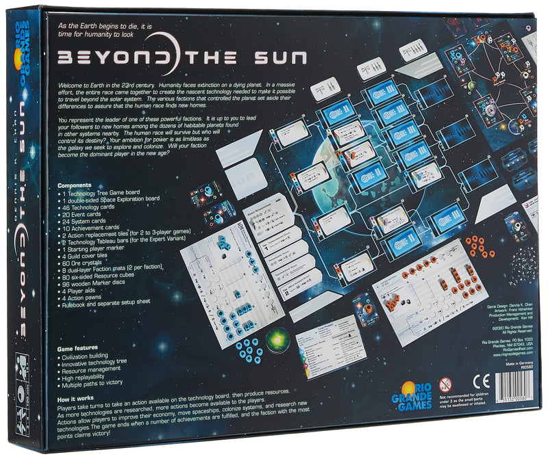 Beyond the Sun Board Games Rio Grande Games