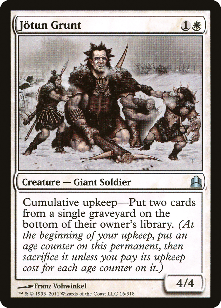 Jotun Grunt [Commander 2011] MTG Single Magic: The Gathering