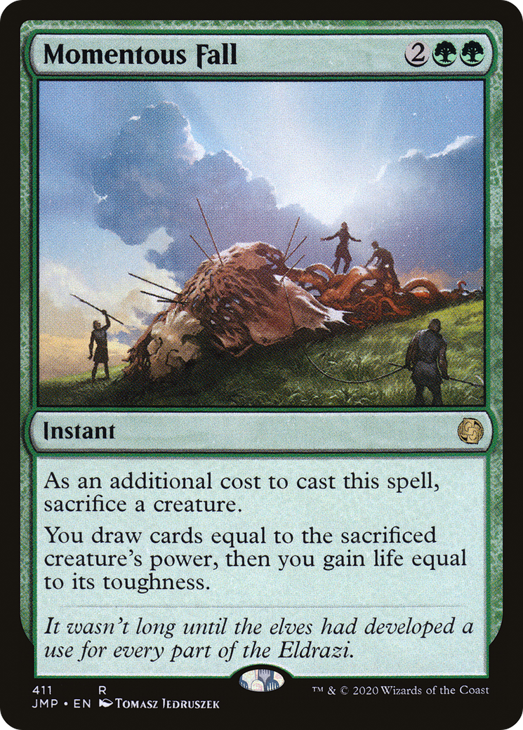 Momentous Fall (JMP-411) [Jumpstart] MTG Single Wizards of the Coast
