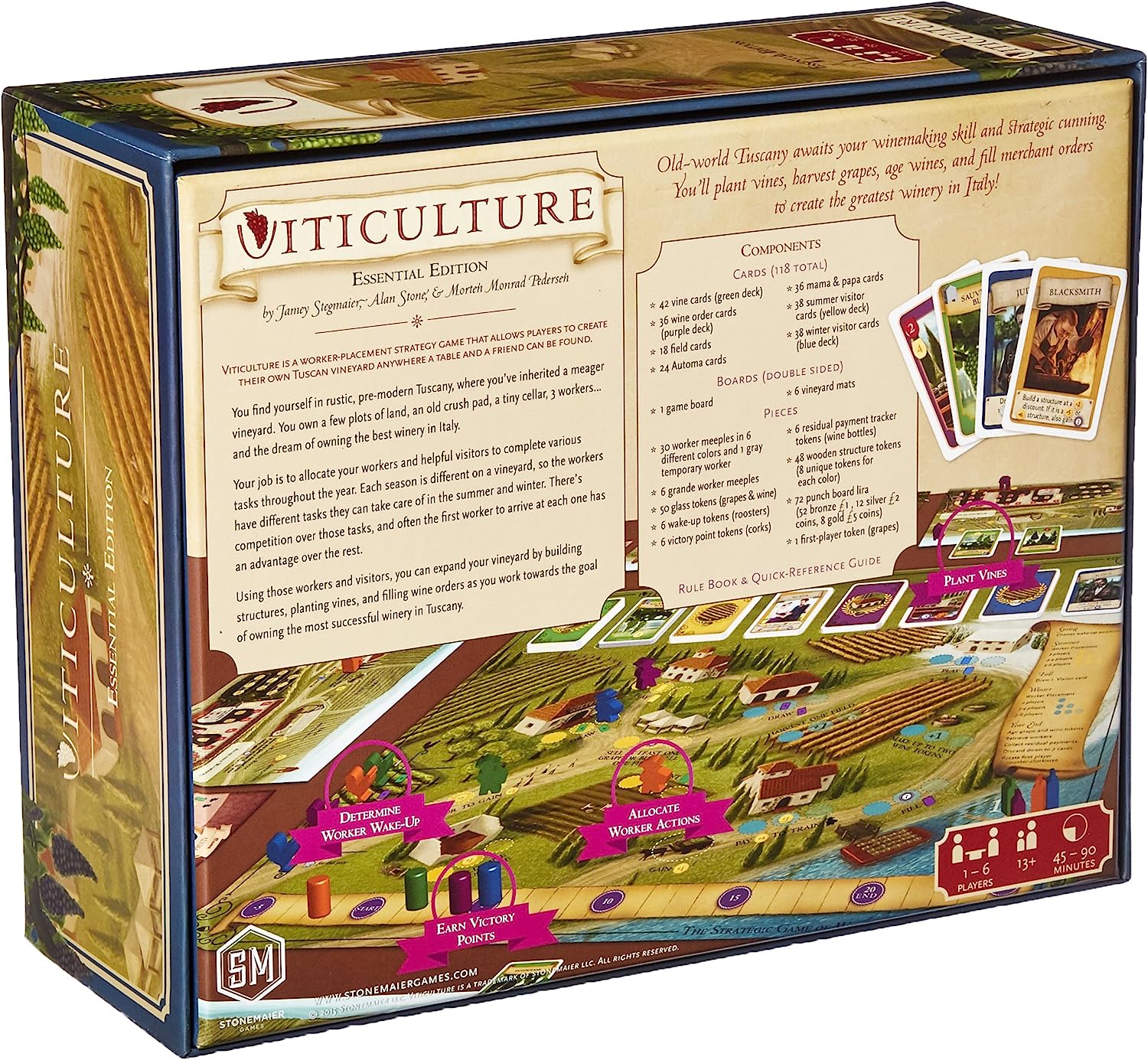 Viticulture: Essential Edition Board Games Stonemaier Games