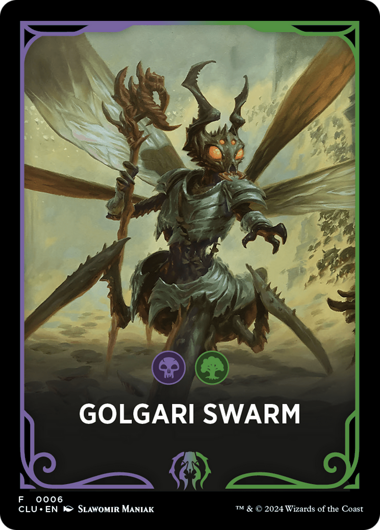 Golgari Swarm (FCLU-006) [Tokens] Ravnica: Clue Edition Front Cards MTG Single Wizards of the Coast