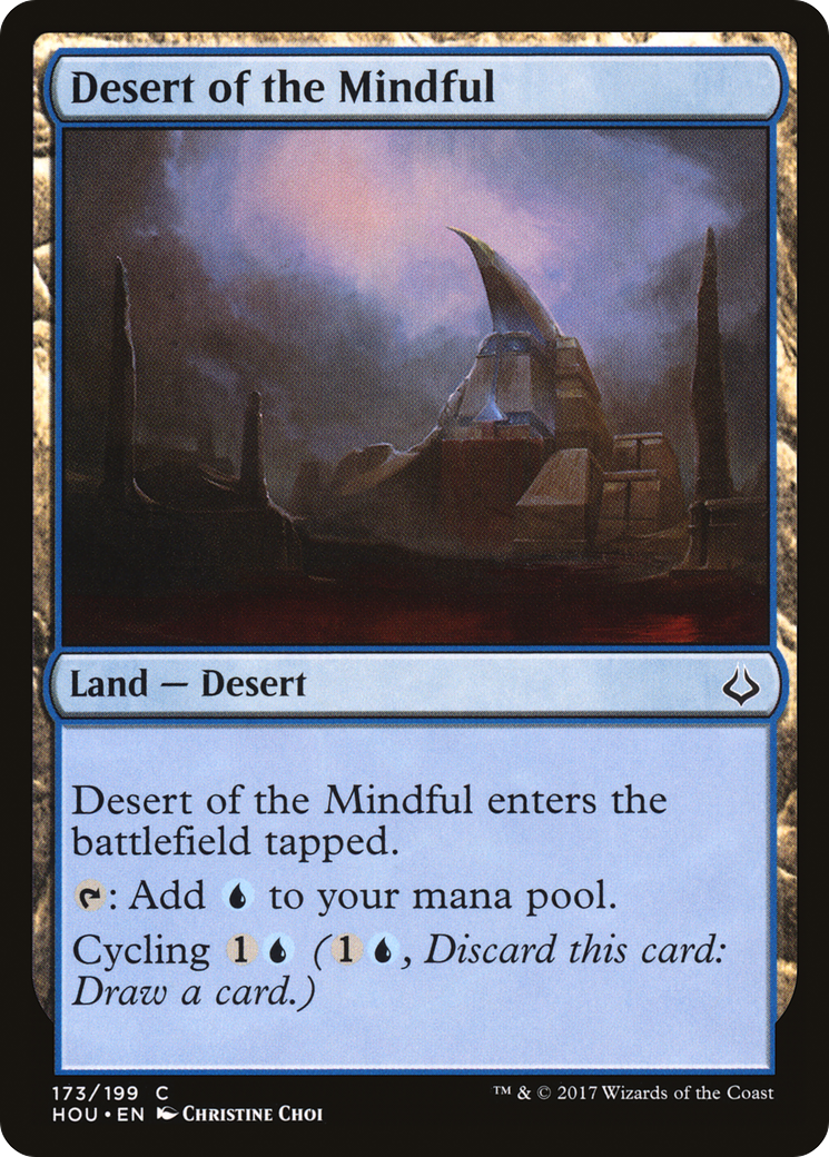Desert of the Mindful (HOU-173) [Hour of Devastation] MTG Single Wizards of the Coast