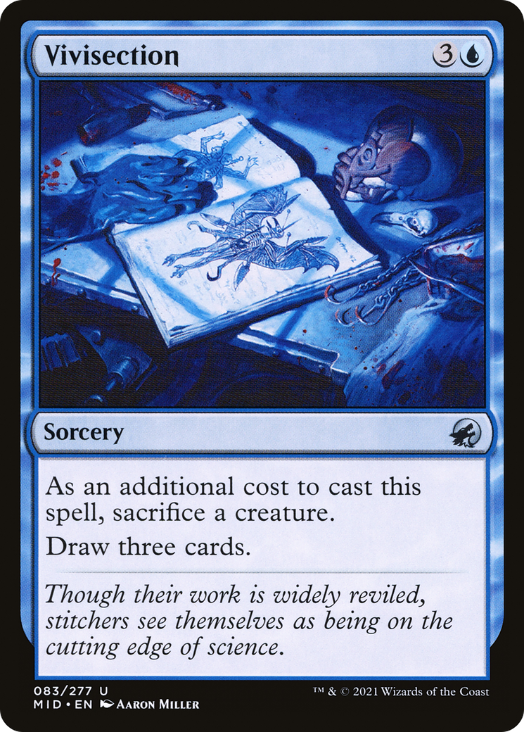 Vivisection (MID-083) [Innistrad: Midnight Hunt] Foil MTG Single Wizards of the Coast