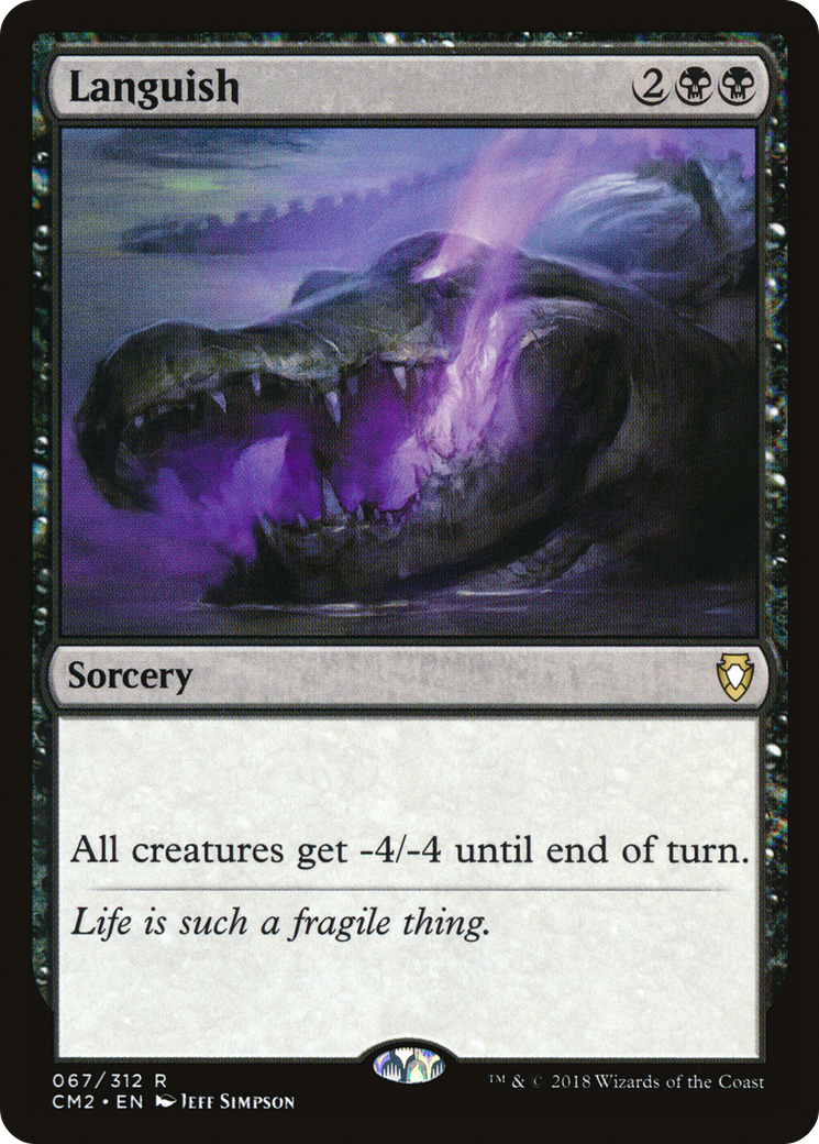 Languish (CM2-067) [Commander Anthology Volume II] MTG Single Wizards of the Coast