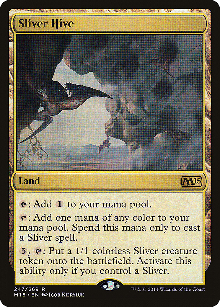 Sliver Hive (M15-247) [Magic 2015] Foil MTG Single Wizards of the Coast