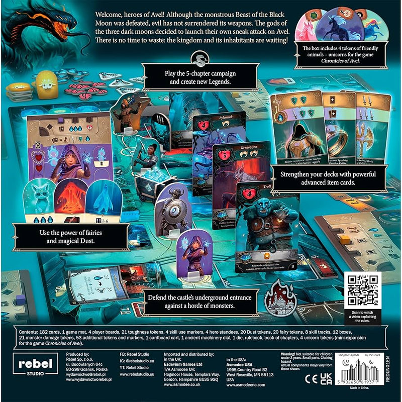 Dungeon Legends Board Games Rebel Studio