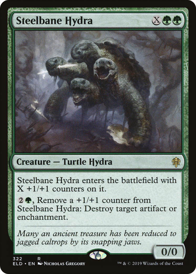 Steelbane Hydra (ELD-322) [Throne of Eldraine] MTG Single Wizards of the Coast
