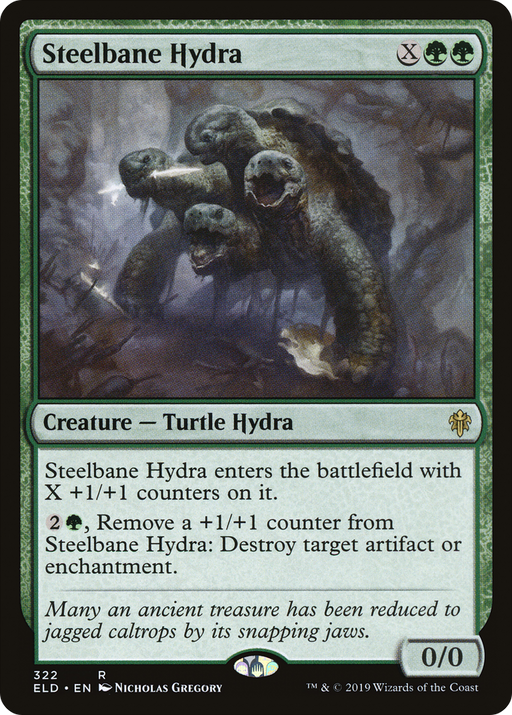 Steelbane Hydra (ELD-322) [Throne of Eldraine] MTG Single Wizards of the Coast