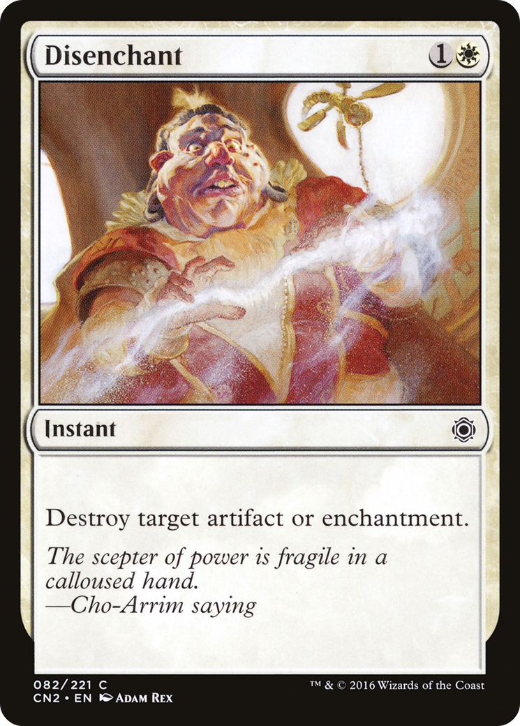 Disenchant (CN2-082) [Conspiracy: Take the Crown] Foil MTG Single Wizards of the Coast