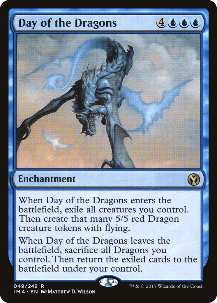 Day of the Dragons (IMA-049) [Iconic Masters] MTG Single Wizards of the Coast